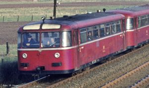 Schienenbus Beiwagen VB142 DB Ep. IIIb Bw Rosenheim - Steiner Modellwerke 23027VB Spur 1